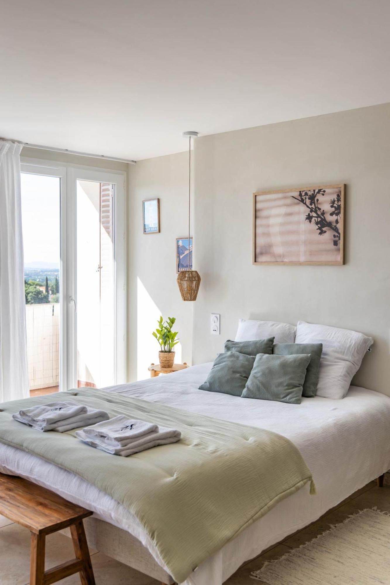 Vue 180°, Superbe Appartement Cocooning ! Laroque-des-Albères エクステリア 写真